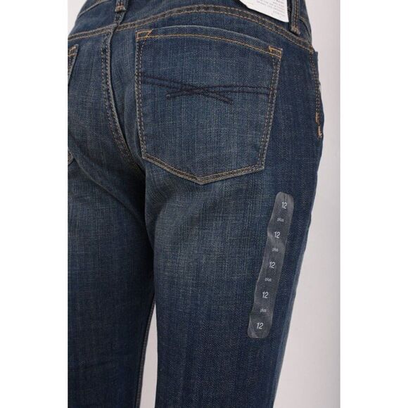 Gap Kids 1969 Girls Jeans Size 12 Plus Blue Super Skinny Stretch NWT - Picture 4 of 6